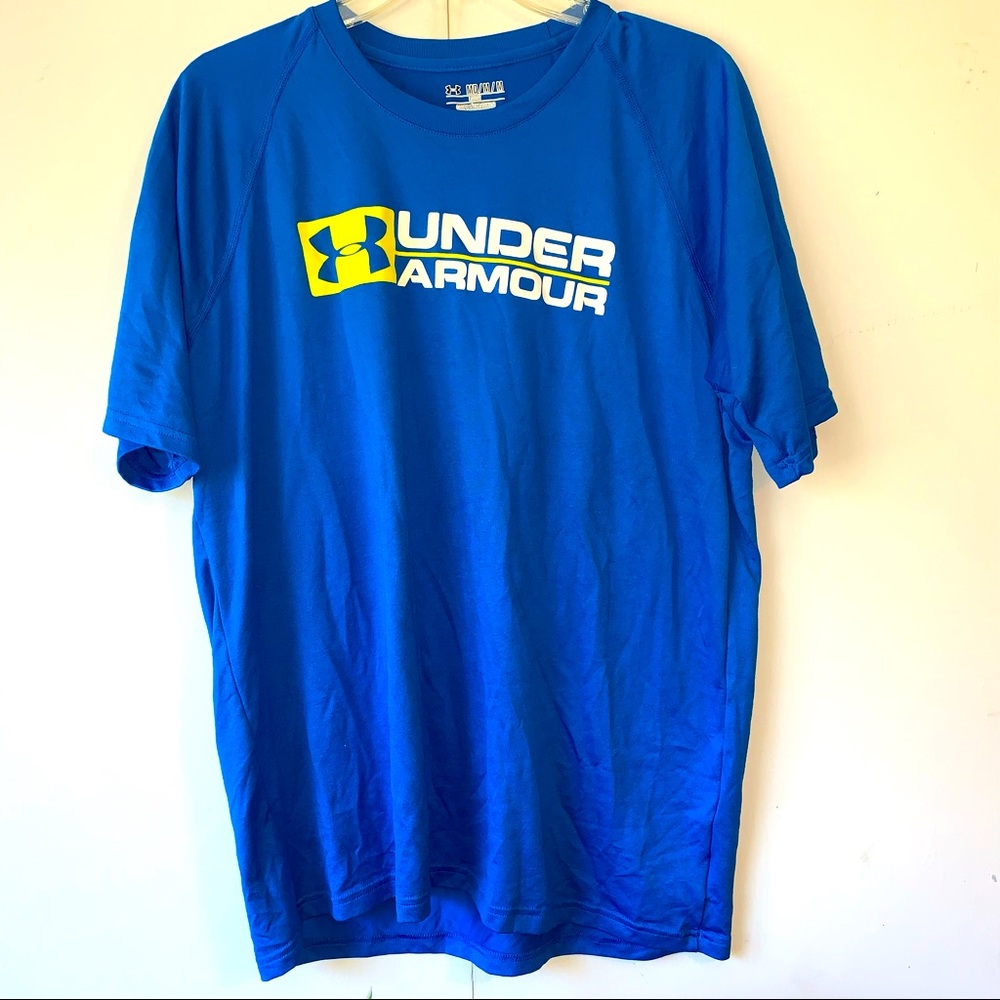 UA Heatgear Medium Loose Tee Under Armour Mens Athletic Athleisure Comfy Tee